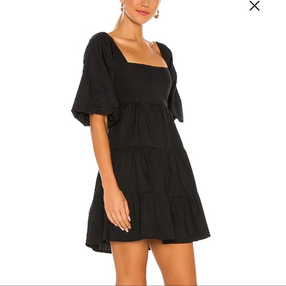 Faithfull the Brand black “Eryn” dress - Picture 3 of 6